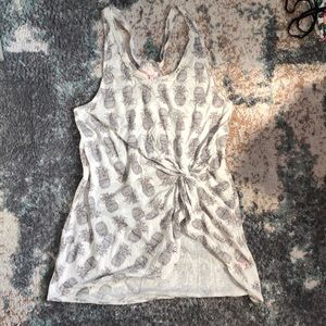 Pineapple beach coverup